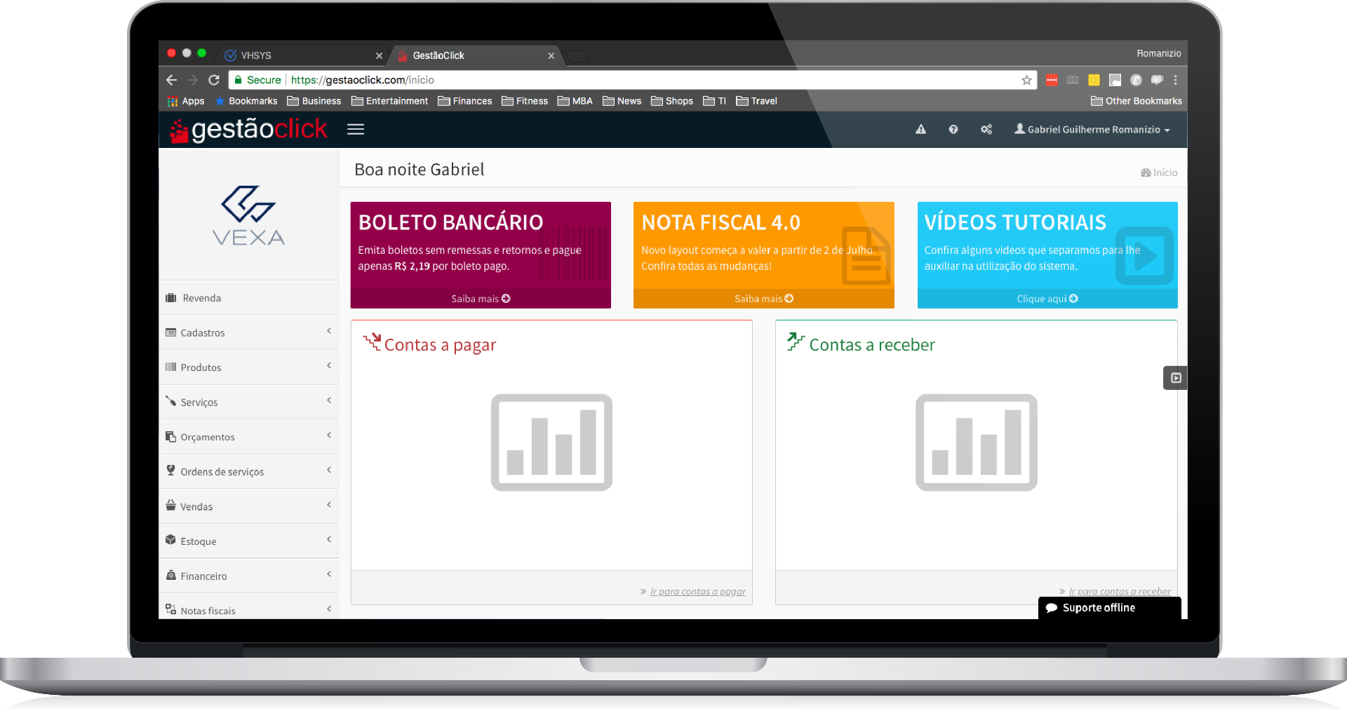 Gestão Click - Sistema ERP com help desk